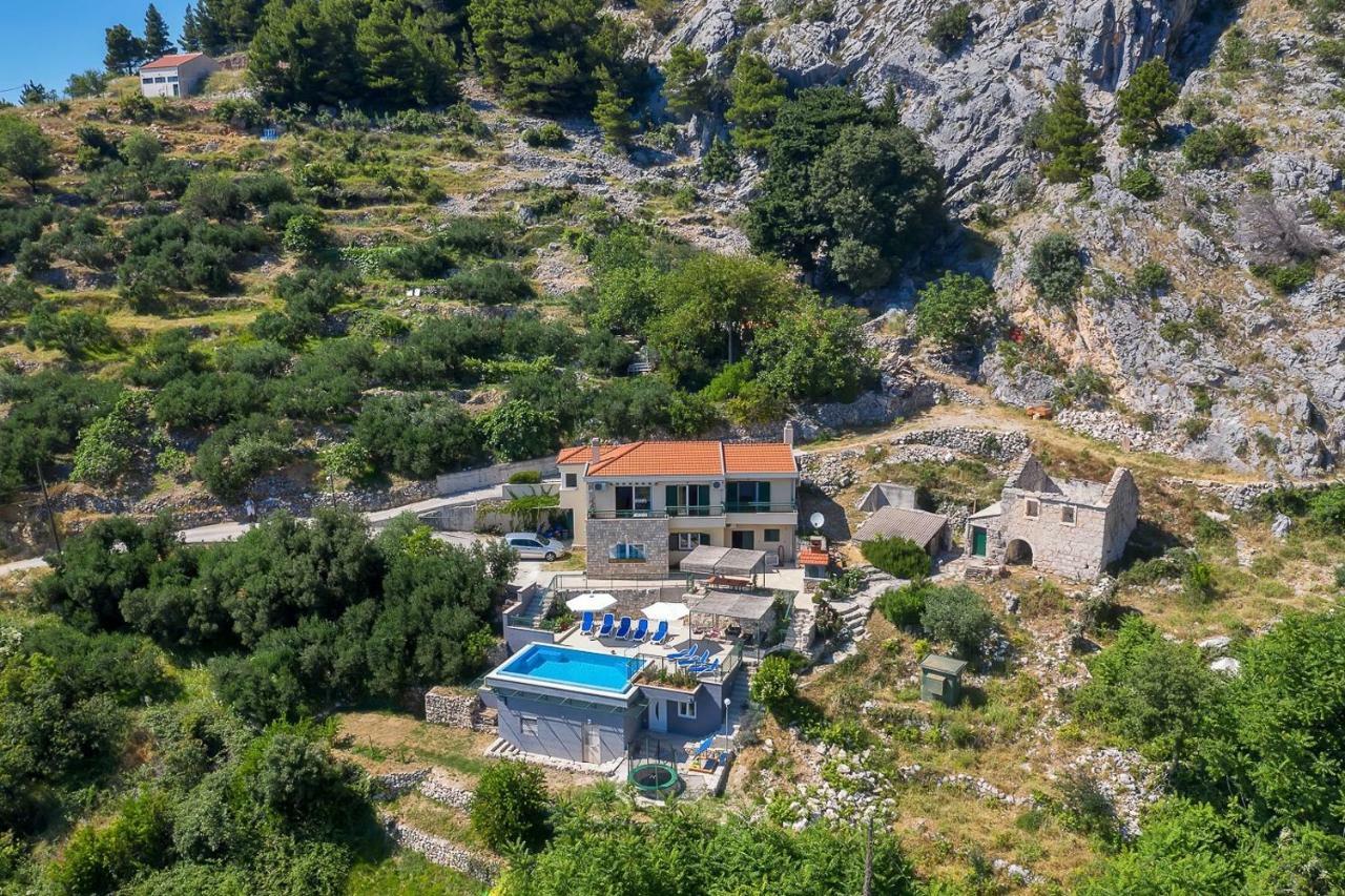 Villa Makar,Heated Pool,Gym,Grill,Seaview Makarska Exterior foto