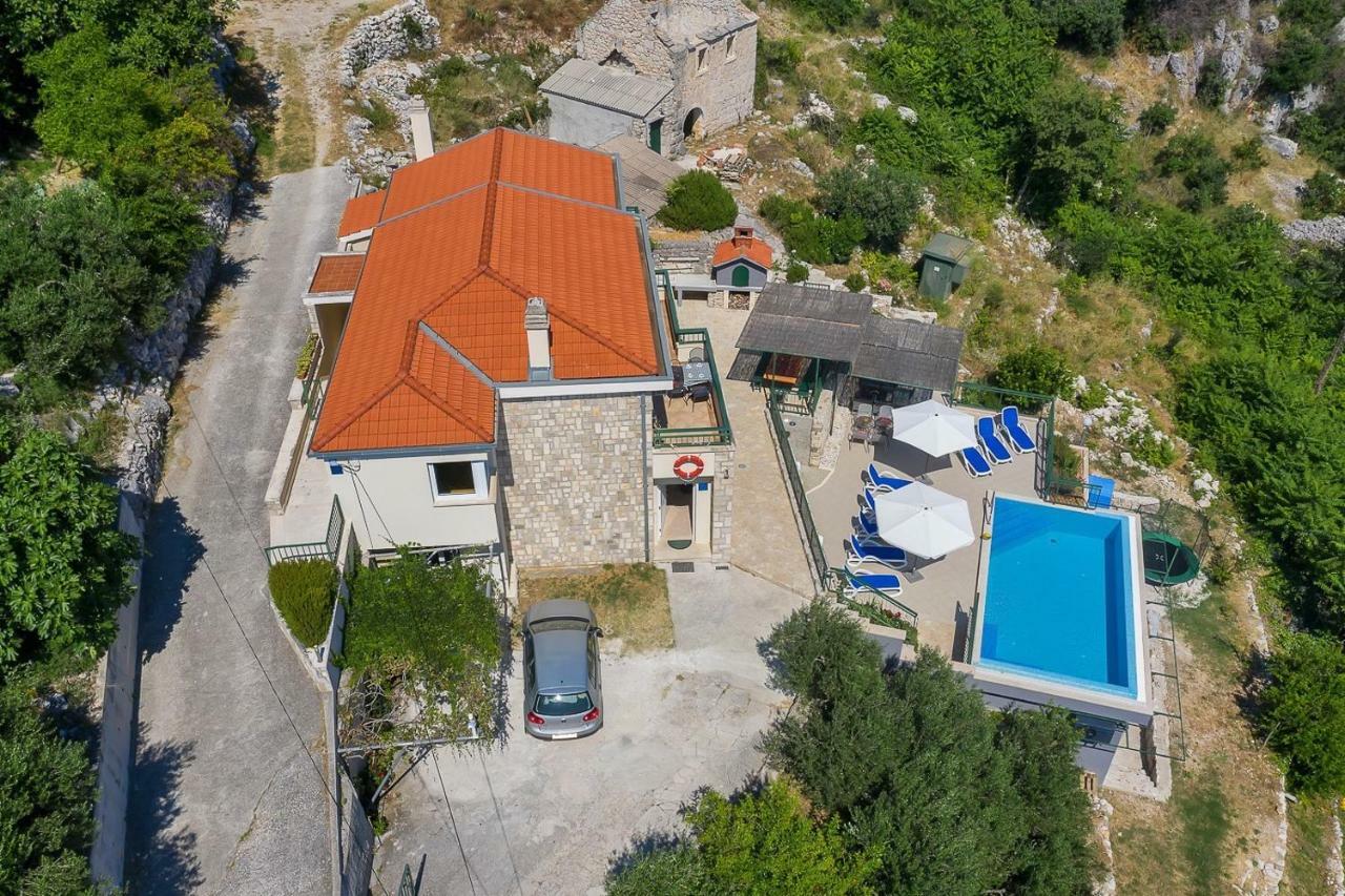Villa Makar,Heated Pool,Gym,Grill,Seaview Makarska Exterior foto